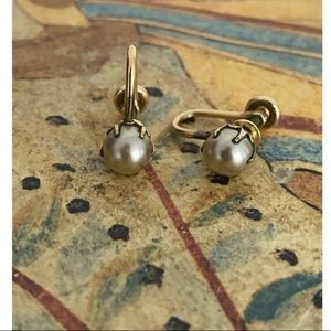 Pearl earrings